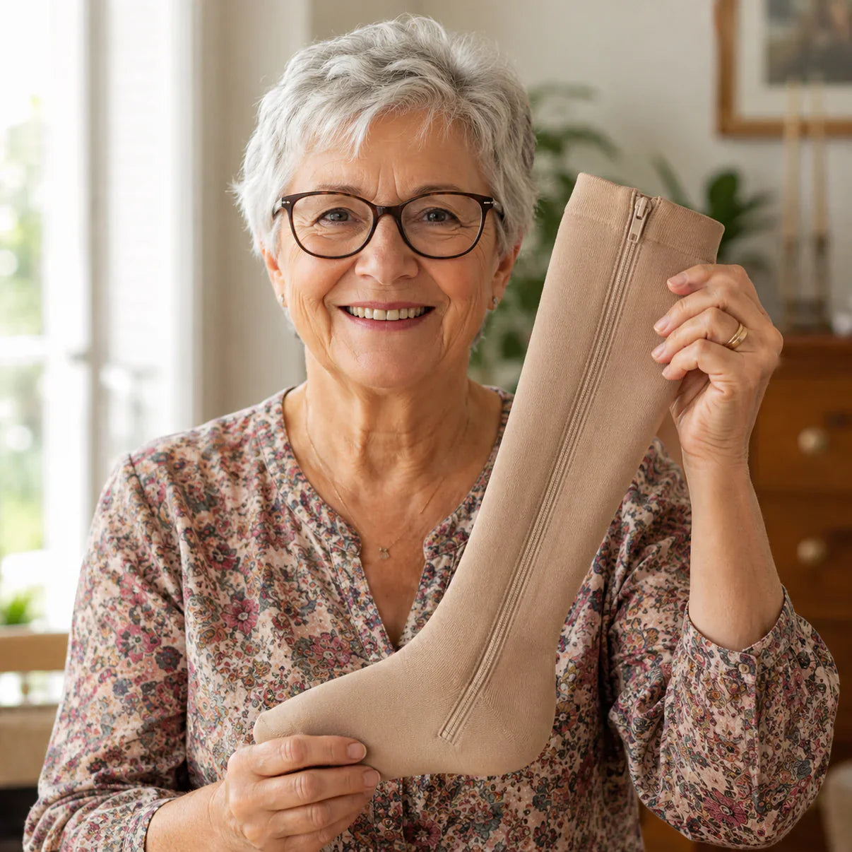 Bas de compression à fermeture éclair Osmolia™