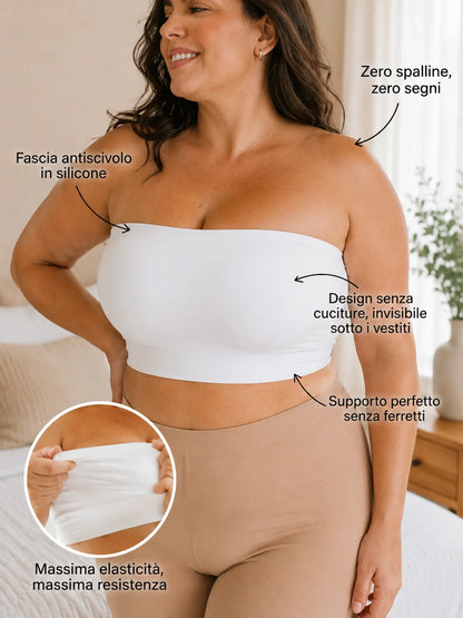 Reggiseno a Fascia Aloria™ | Comfort invisibile, zero scivolamenti