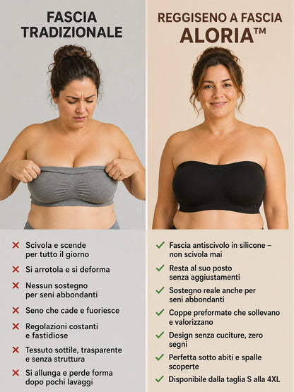 Reggiseno a Fascia Aloria™ | Comfort invisibile, zero scivolamenti